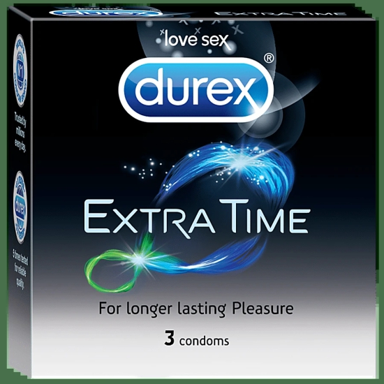 Durex Extra Time, 3 Pcs