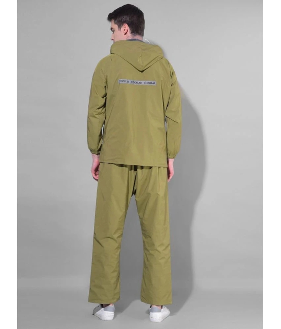 Dollar Green Polyester Mens Rain Suit ( Pack of 1 ) - L