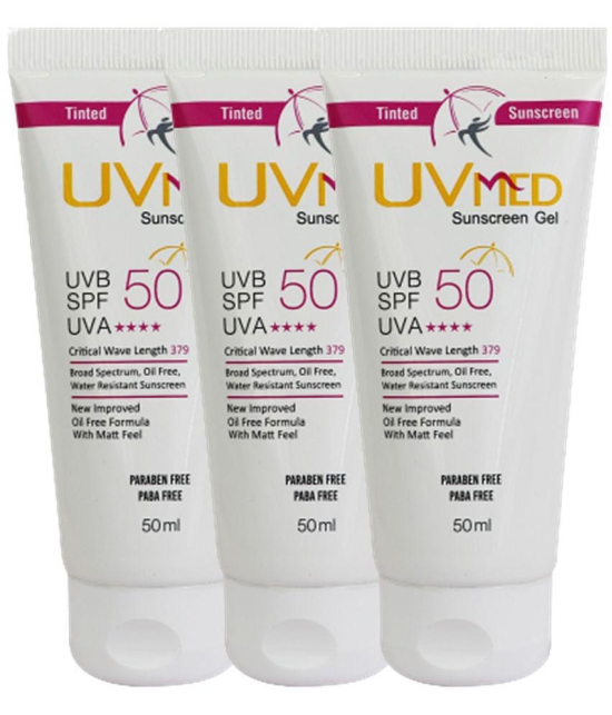 UVmed - SPF 1 Sunscreen Cream For Normal Skin ( Pack of 3 )