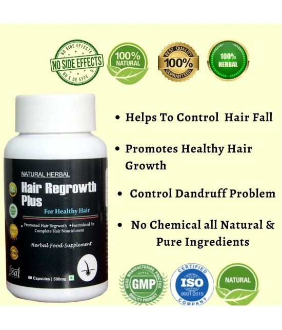 Natura Herbal Hair Fall Control & Hair Regain Capsule 60 no.s Pack Of 1