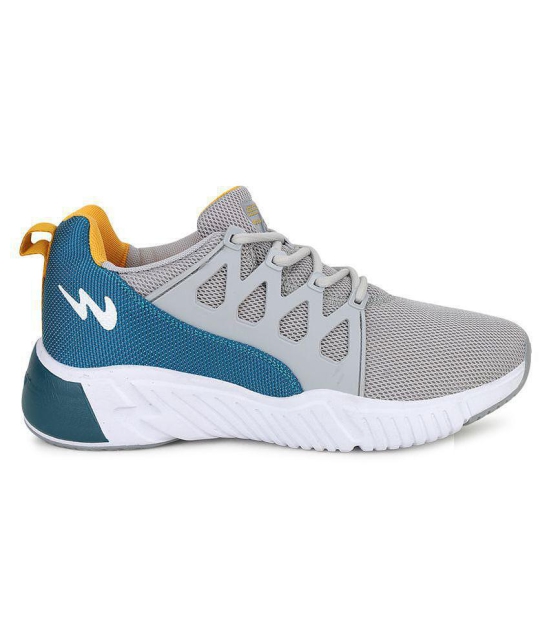 Campus BARLEY Grey Mens Sports Running Shoes - 8