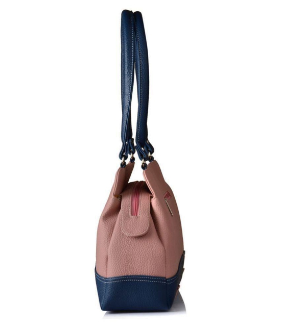 Fostelo - Pink  PU Shoulder Bag - Pink