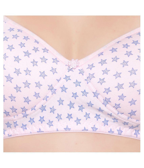 KYODO Cotton Everyday Bra - Pink Single - 34B