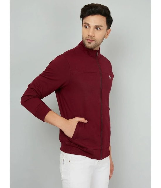 YHA Fleece Mens Casual Jacket - Wine ( Pack of 1 ) - None