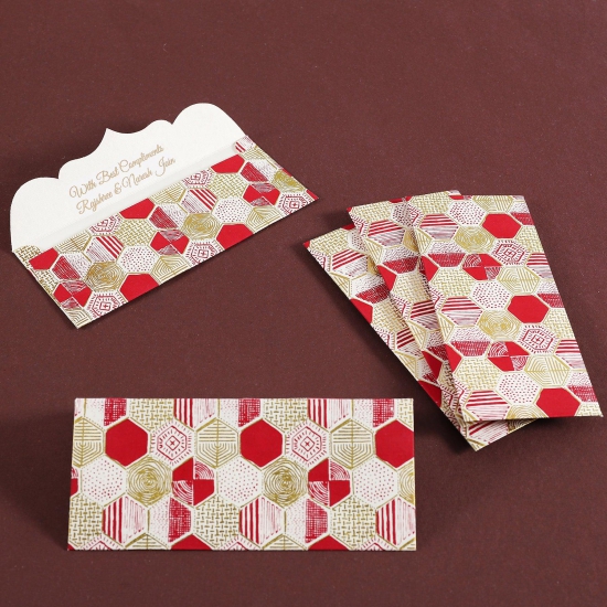 Jashn Money Envelope-Set of 50 / Non-personalised