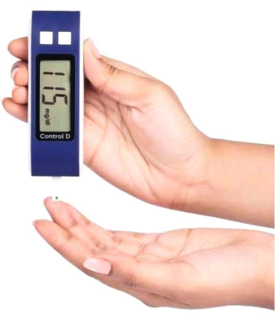 Control D - 10 Strip with Glucometer