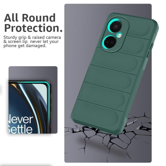 OnePlus Nord CE 3 Lite Back Cover Case Jacket Liquid silicone - Green