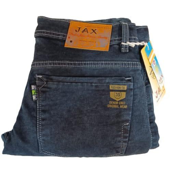 AoutRage Jeans Jax Nevy Blue Ancle Lenth Waist 30 cm for Men