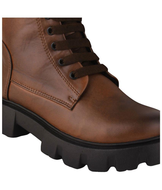 Shoetopia - Brown Women''s Ankle Length Boots - None