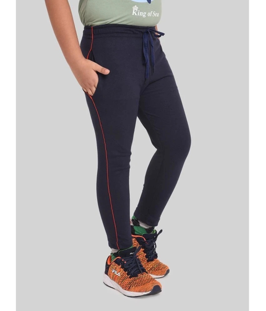 Neo Garments - Navy Cotton Boys Trackpant ( Pack of 1 ) - None