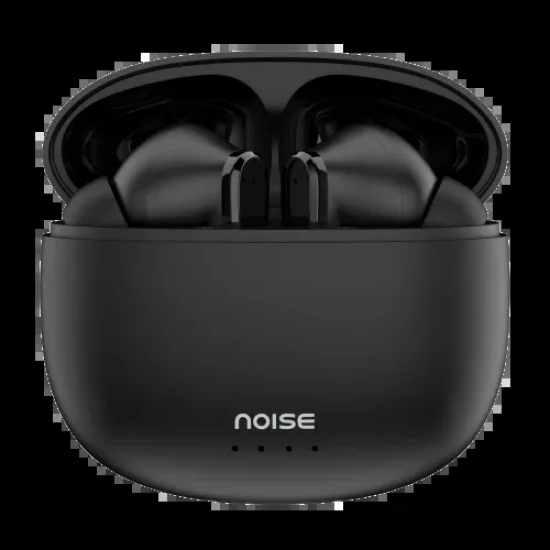 Noise Buds VS104 Max Truly Wireless In-Ear Earbuds with ANC(Up to 25dB),Up to 45H Playtime, Quad Mic with ENC, Instacharge (10 min = 180 min), 13mm Driver, BT v5.3 Jet Black