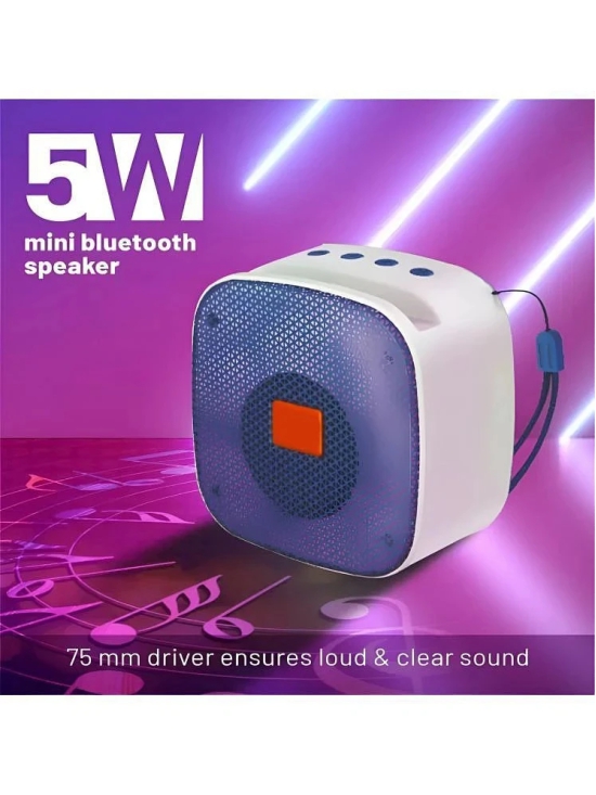 VERONIC LM209 5 W Bluetooth Speaker Bluetooth V 5.1 with USB,SD card Slot,Aux Playback Time 6 hrs Assorted - Assorted