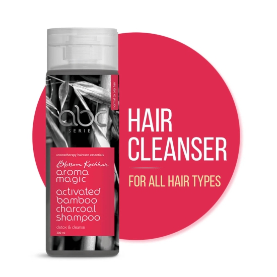 Activated Bamboo Charcoal Shampoo-200 ml / Hair Shampoo