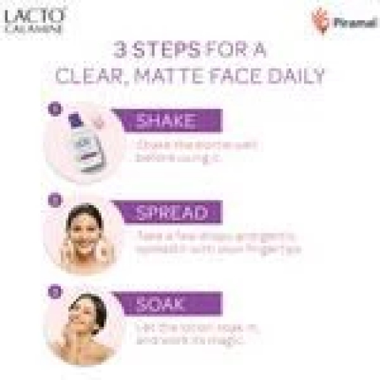 Lacto Calamine Daily Face Care Lotion - Oily Skin, 120 Ml