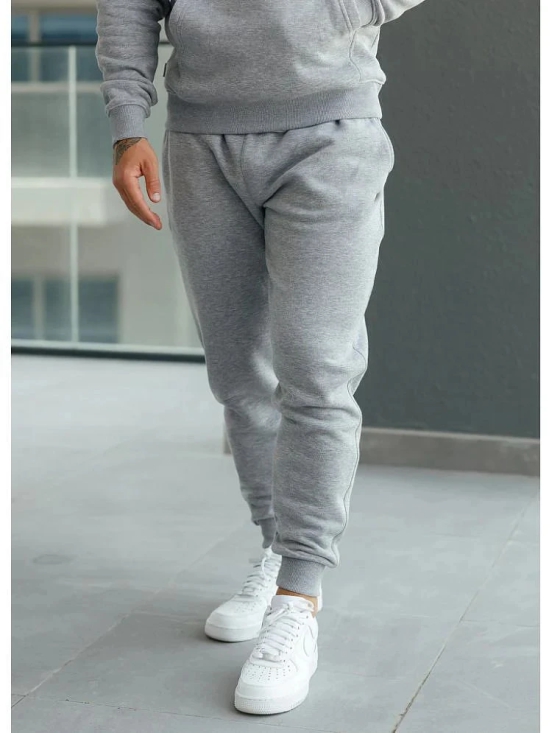 Forbro Grey Cotton Blend Regular Fit Mens Tracksuit ( Pack of 1 ) - None