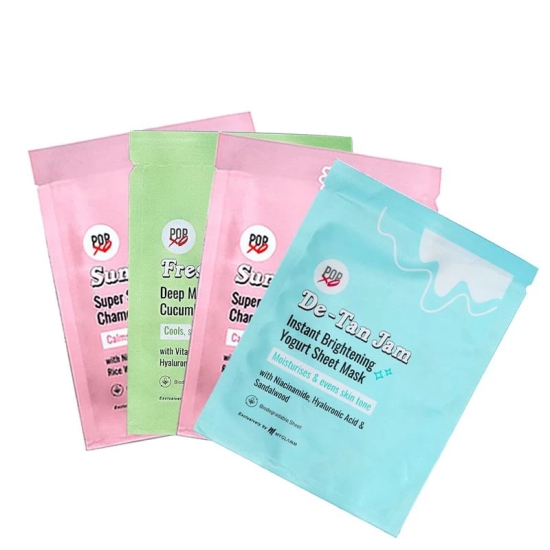 Pack of 4 POPxo Makeup Sheet Mask