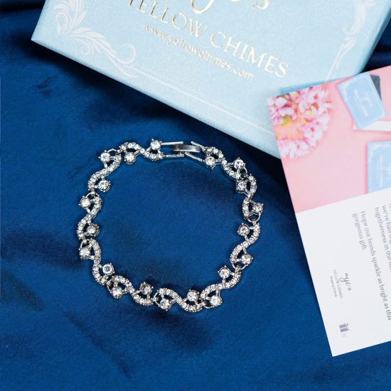 Buy Western Cz Bracelet 704629 | Kanhai Jewels