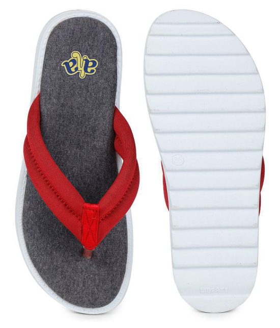 Liberty - Red Women''s Thong Flip Flop - None