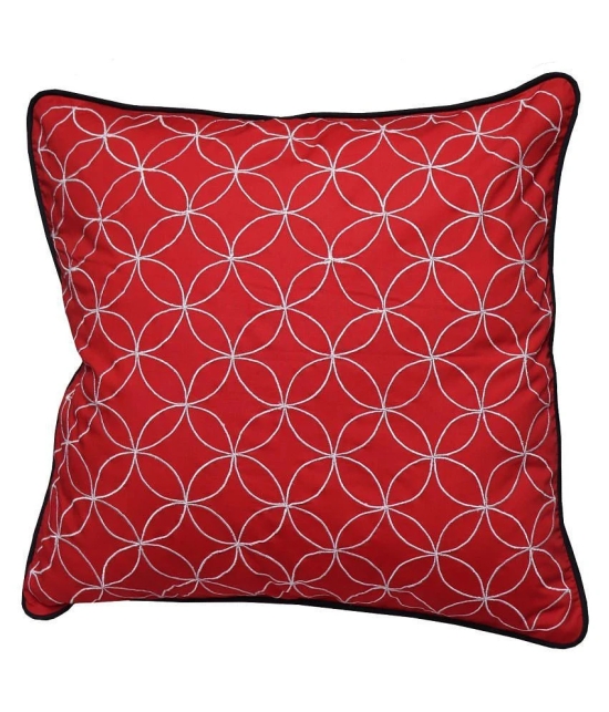 HugsnRugs Single Cotton Cushion Cover (40 x 40 cm) 16 x 16 - Multi