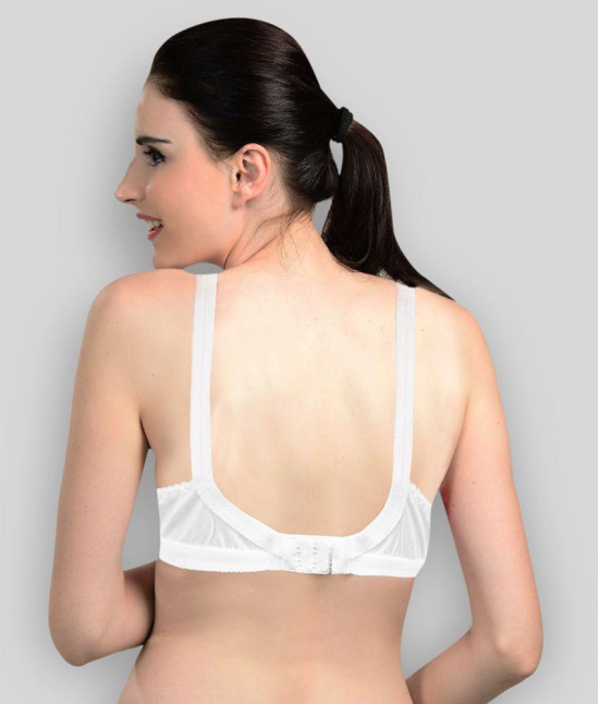 Madam Cotton Full Coverage Bra - Set Of 3 - None