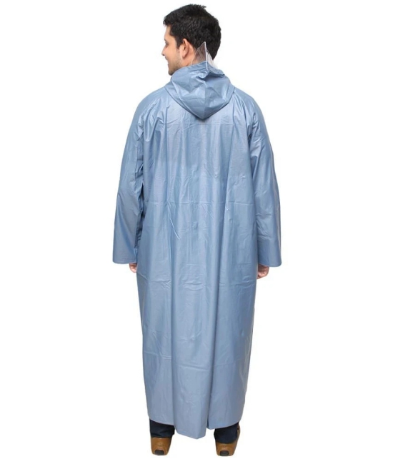 Goodluck Long Raincoat - Grey - None