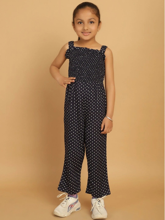 MINI & MING Girls Printed Basic Jumpsuit