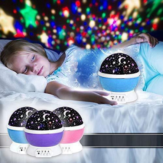 BUTWHY Star Master Dream Color Changing Rotating Projection Lamp