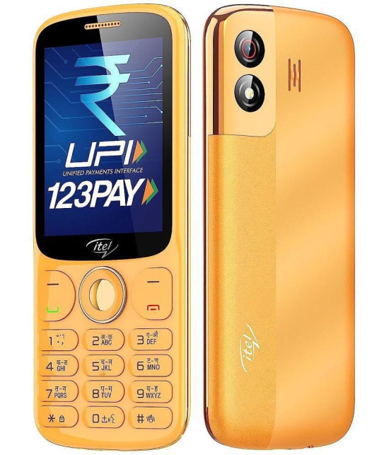 itel SG-600 Dual SIM Feature Phone Orange