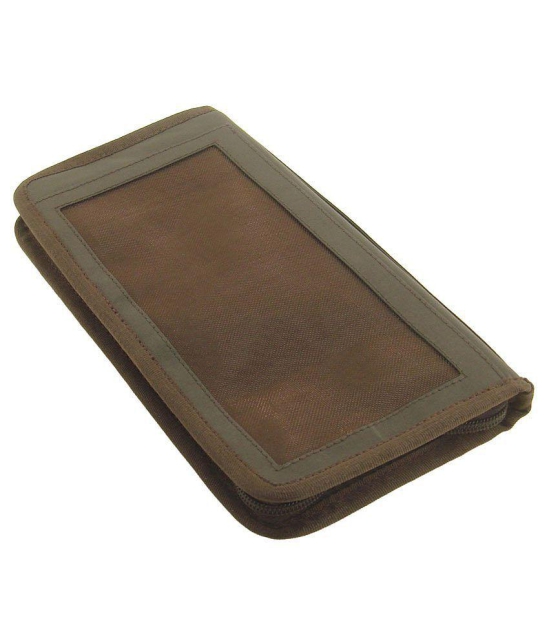 Swiss Military TW2 Nylon Brown Passport Holder