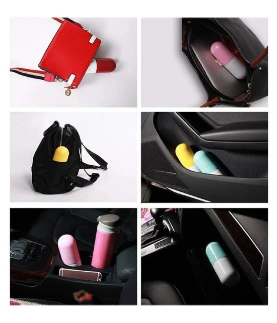 SHARUJA Ultra Lights and Small Capsule Umbrella with Cute Capsule Case Waterproo Multi Umbrella - Multi