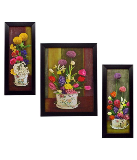 Indianara - Floral Painting With Frame