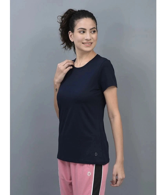 Dollar Multicolor Cotton Blend Regular Fit Womens T-Shirt ( Pack of 3 ) - None