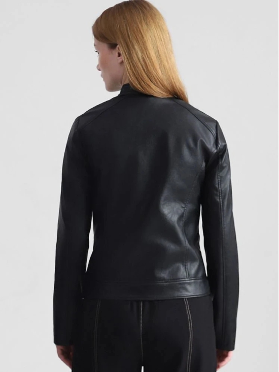 PPTHEFASHIONHUB - Leather Black Jackets - None