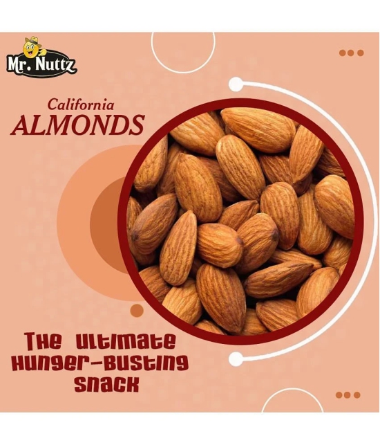 Mr.Nuttz Almond (Badam) (Pack of 10x50) 500 g Pack of 10