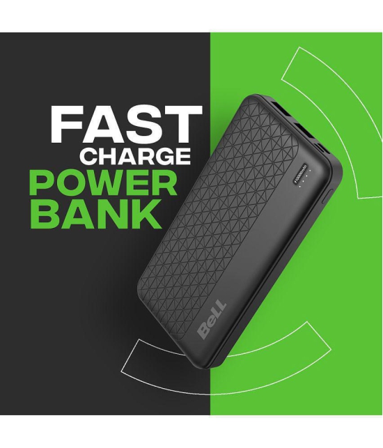 Bell 10000 -mAh Li-Polymer Power Bank - Black