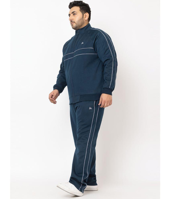 YHA - Light Blue Fleece Regular Fit Mens Tracksuit ( Pack of 1 ) - None