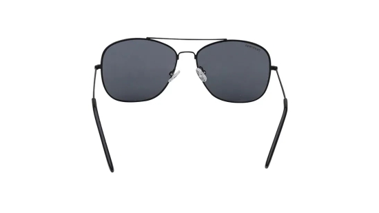 Black Navigator Unisex Sunglasses (M254BK5V)