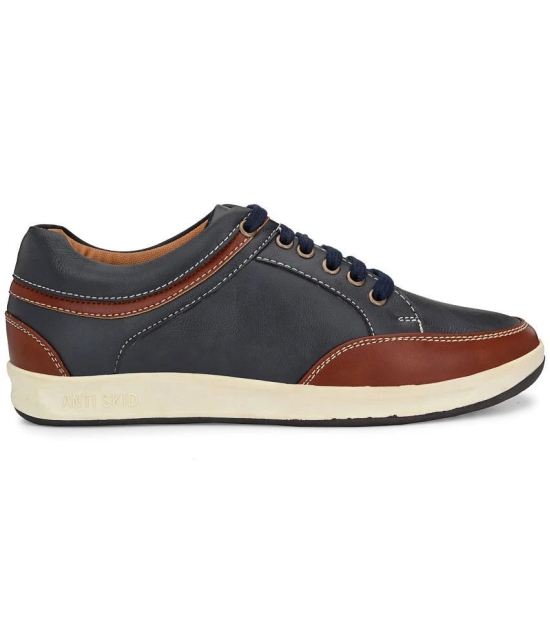 Leeport - Blue Mens Sneakers - None