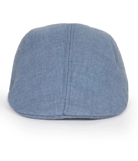 Zacharias Blue Cotton Mens Cap ( Pack of 1 ) - Blue