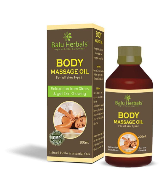 BALU HERBALS AYURVEDA Body Massage Oil Oil 200 ml Pack Of 1