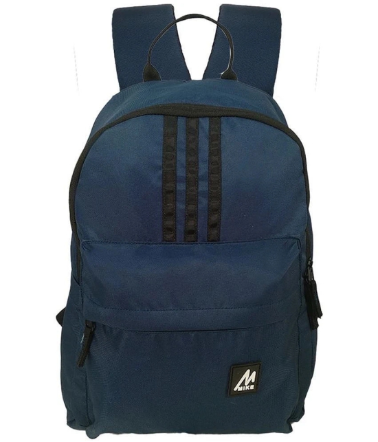 MIKE 25 Ltrs Navy Blue School Bag for Boys & Girls