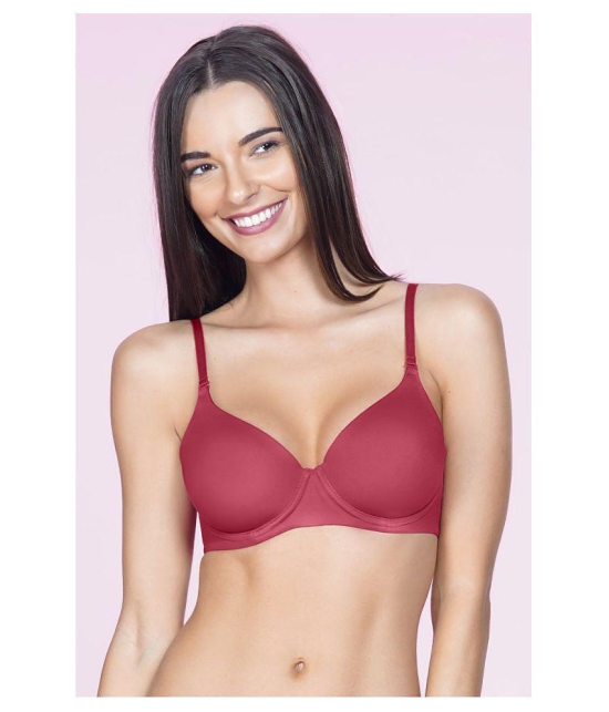 Amante Polyamide T-Shirt Bra - Red Single - 32D