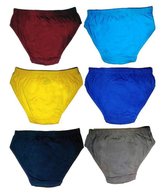 HAP Boy's Brief /Kids innerwear /pack of 6 - None