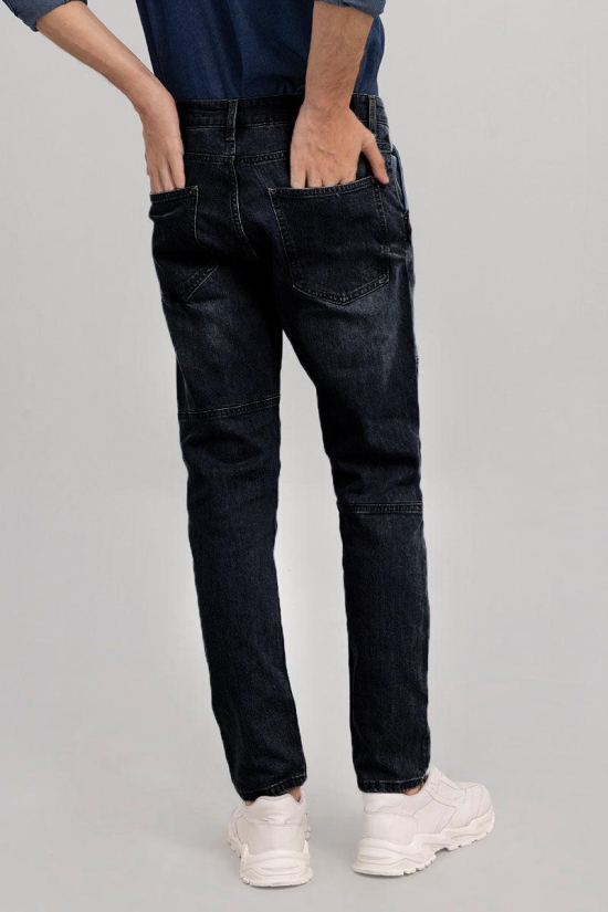 Stone Black Blue Skinny Jeans - Edgy Style and Perfect Fit-32