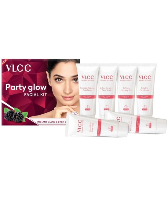 VLCC Party Glow Facial Kit 60 g For Party Ready, Anytime & Anywhere