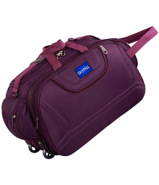 SKYFALL - Purple Nylon Duffle Bag - Onesize