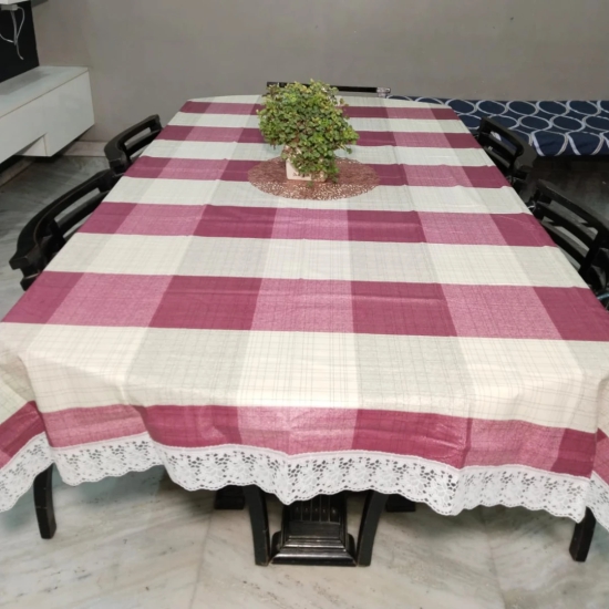 Check Table Cover-Pink