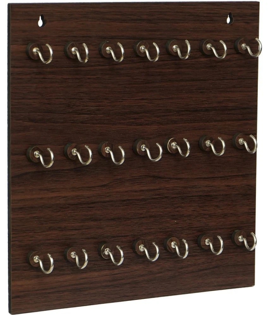 JaipurCrafts Brown Wood Key Holder - Pack of 1