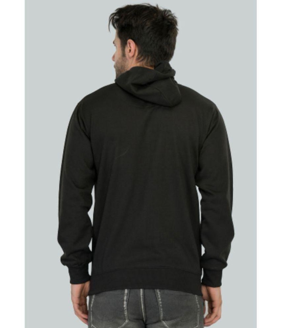 LEEBONEE - Black Fleece Regular Fit Men's Sweatshirt ( Pack of 1 ) - None