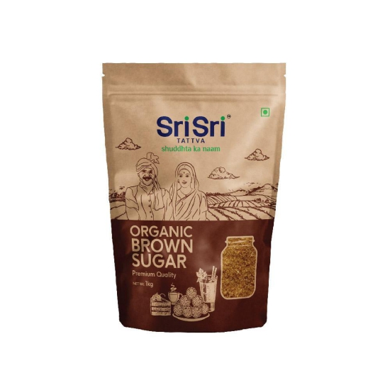 Sri Sri Tattva Organic Brown Sugar, 1kg